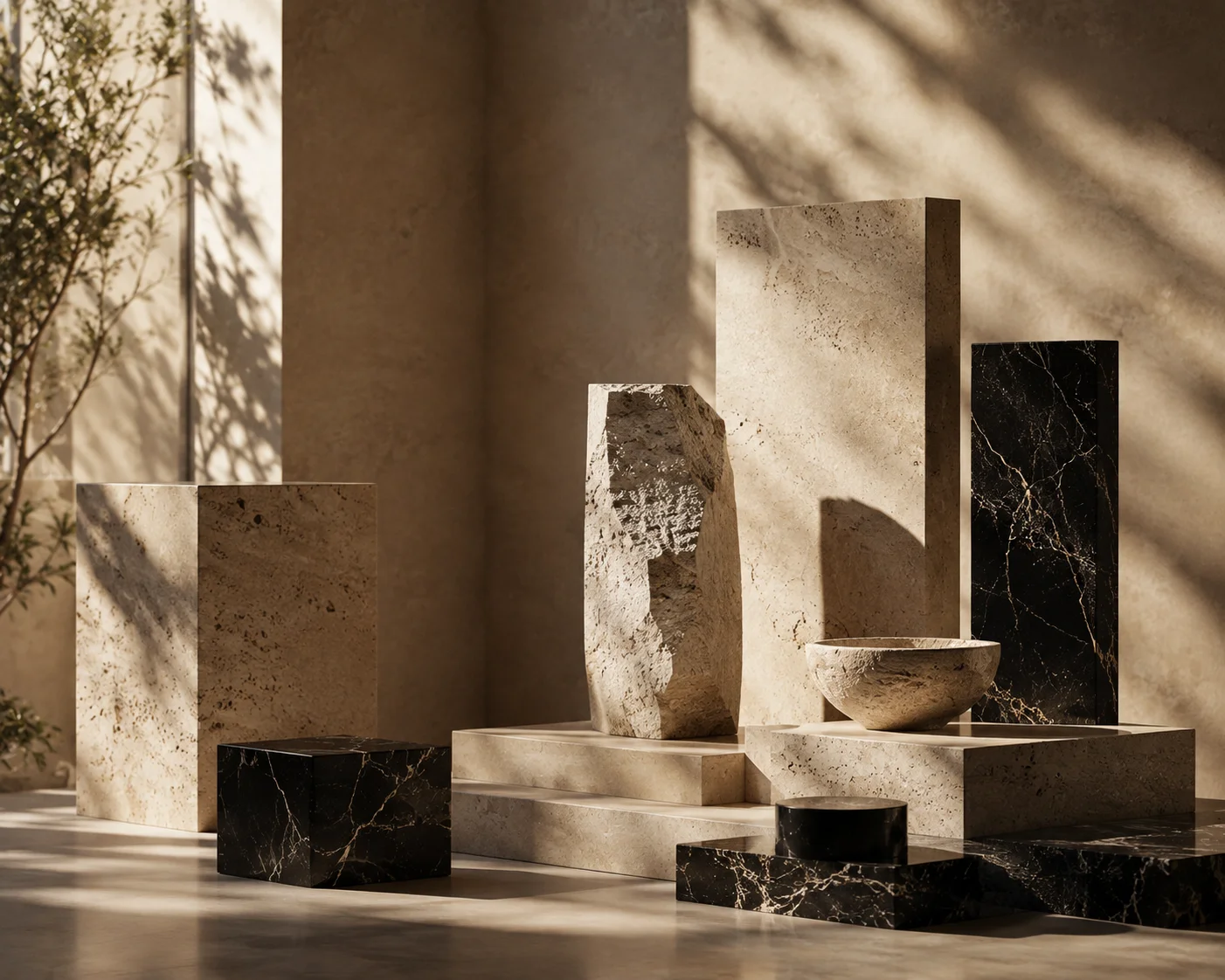 BLUNTBLACK Timeless Design - Architectural Glass Flacon