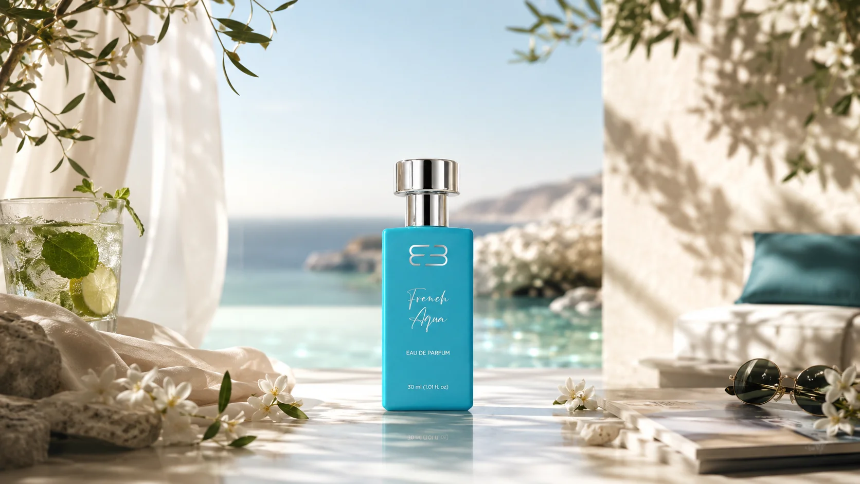 BLUNTBLACK French Aqua - Fresh Scent Hero Banner