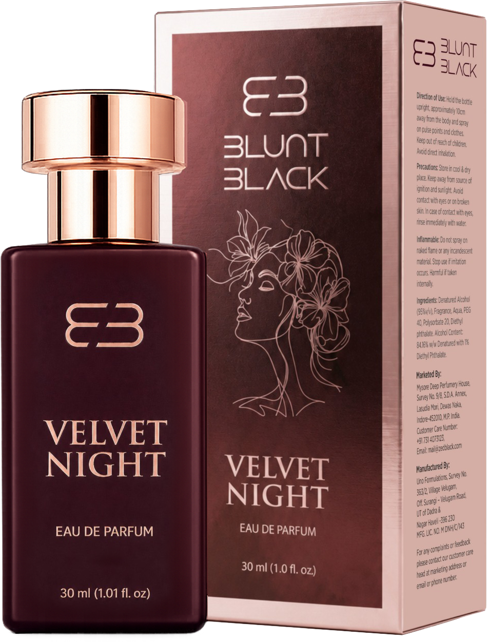 BLUNTBLACK Velvet Night Luxury Packaging